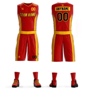 Custom DIY Men Basketball Jerseys Cheap Basketball Uniforms Sets Sleeveless Shirt Team Training Sport Jerseys Outdoor Clothes