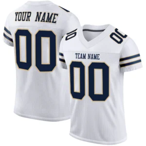 Custom American Football Jersey Personalized Printing Team Name Number Logo Rugby Jerseys Game Training Shirt for Men/Youth
