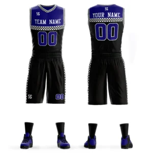 Basketball Suit For Men Sportwear Customizable Full Sublimation Printed Jerseys Sports Training Quickly Dry Tracksuits