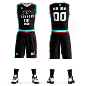 Personal Customizable Basketball Uniform For Men Sportwear Team Name Printed Jerseys Training Tracksuits