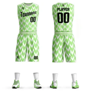 Custom Adults Basketball Jersey Set Full Sublimation Basketball Uniforms Breathable Team Clothes Basketball Shirts Blank Men's