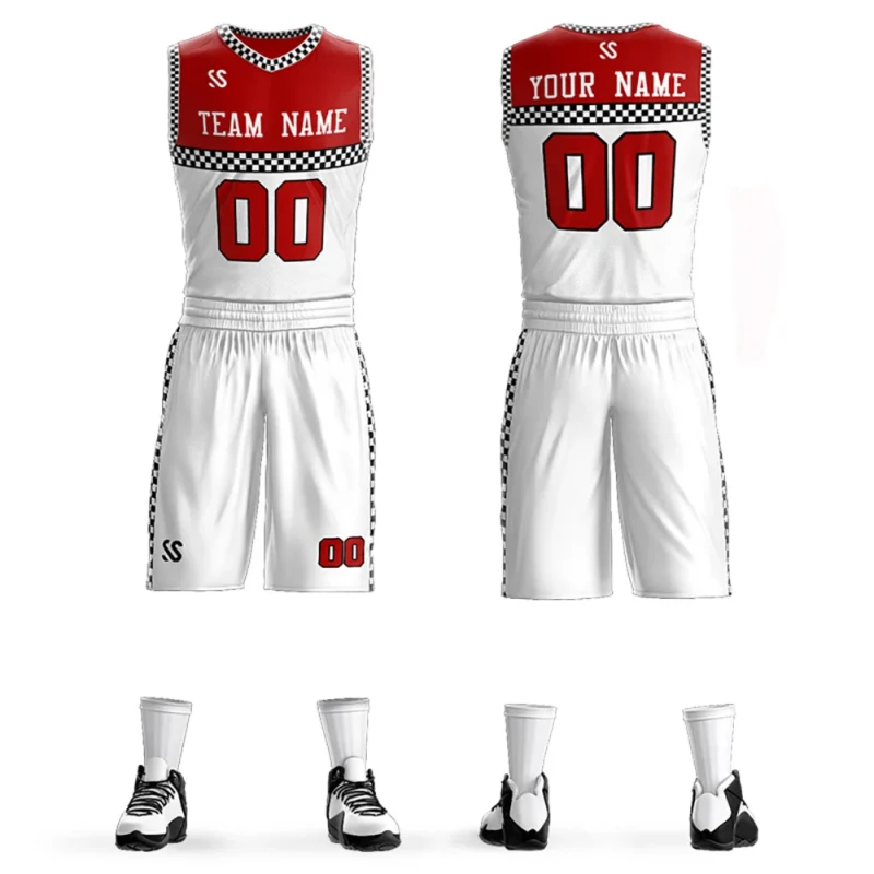 Basketball Suit For Men Sportwear Customizable Full Sublimation Printed Jerseys Sports Training Quickly Dry Tracksuits