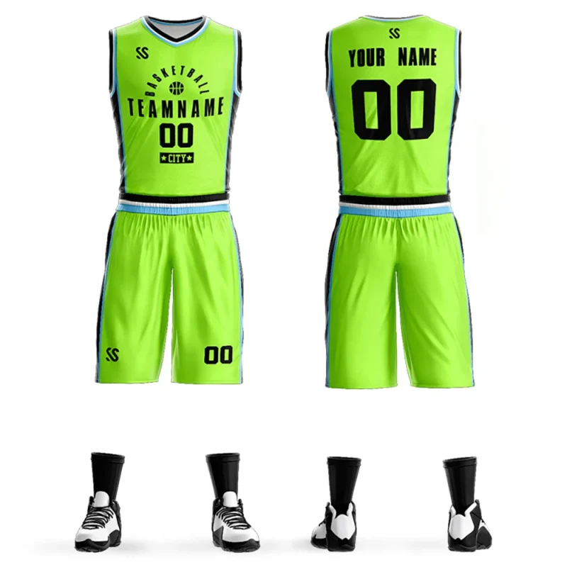 Personal Customizable Basketball Uniform For Men Sportwear Team Name Printed Jerseys Training Tracksuits
