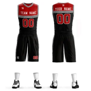 Basketball Suit For Men Sportwear Customizable Full Sublimation Printed Jerseys Sports Training Quickly Dry Tracksuits