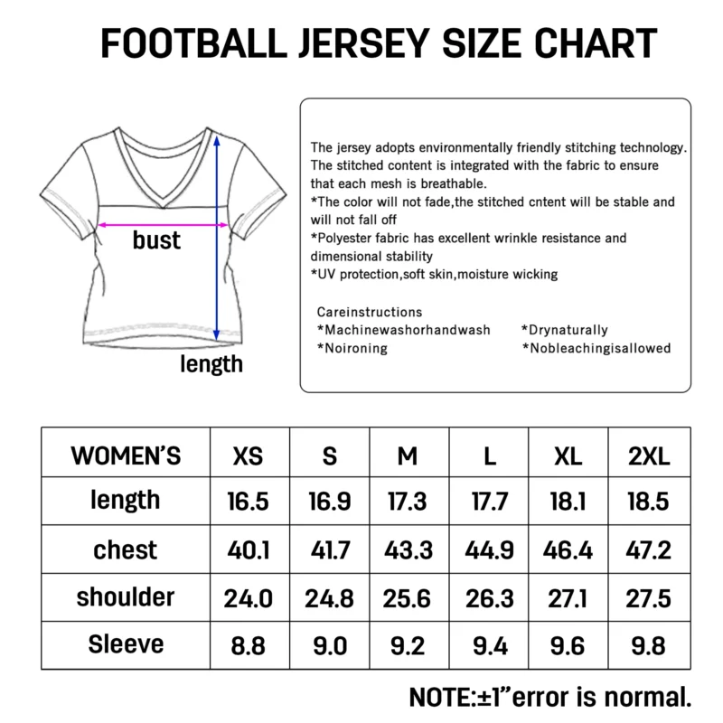 Custom American Football Jersey Crop Top for Women Girls Plain Sporty Cropped Shirt Personalized Name Number Jerseys Fans Gift