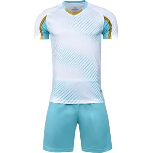 カスタマイズされたチームサッカーユニフォーム、半袖チームユニフォーム、サッカージャージ