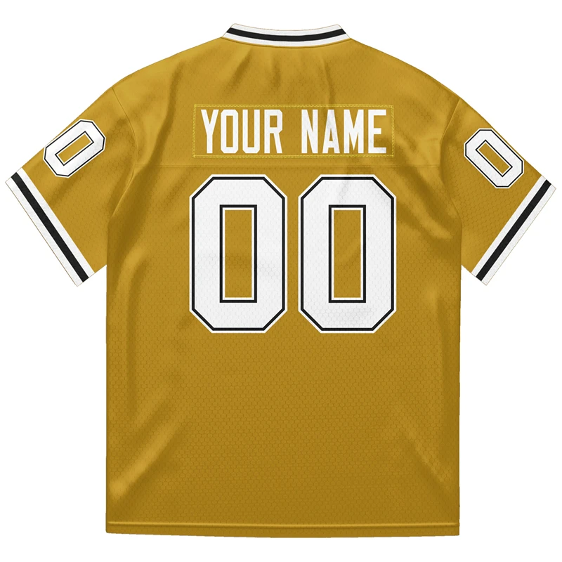 Custom Football Jerseys Customize Stitched Rugby Jersey Shirt American Retro Football Wear for Team Sports