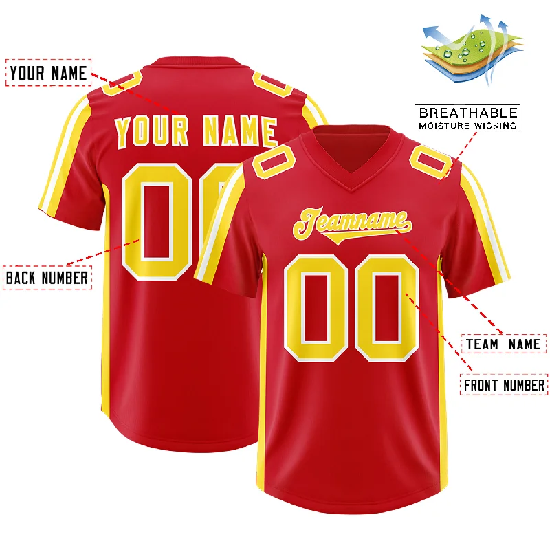 Custom Football Jerseys Retro Athletic Rugby Uniform Printed American Wear for Adults Short Plain Mesh Polyester Practice