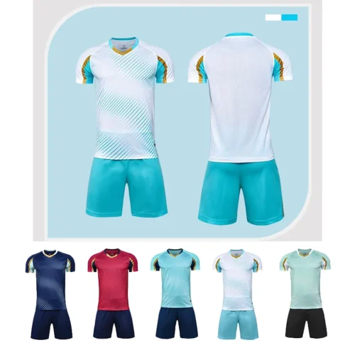 kf-S06fec2e188354b9abe269b8e00fc1d045.webp カスタマイズされたチームサッカーユニフォーム、半袖チームユニフォーム、サッカージャージ