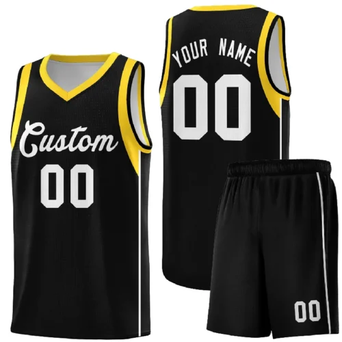 Custom Basketball Jerseys Design Retro Print Basket Ball Singlets Vests Kit Set Shirt Men Breathable Basketball Uniform Jersey