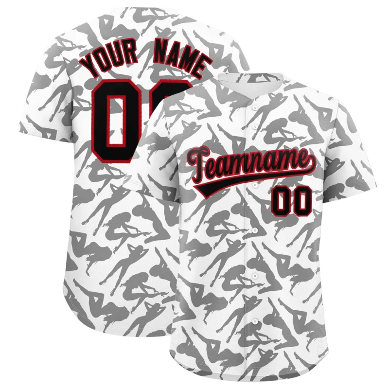 Custom Full Button Girls Baseball Jersey Stitched Name Number Personalized Polyester Softball Uniforms