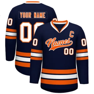 Printed Ice Hockey Jersey Customized Name & Numbers - Design Your Own Ice Hockey Jersey Competition Training Jerseys