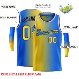 Custom Basketball Jerseys Personalized Gradient Basketball Jersey