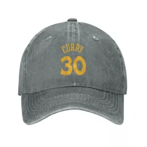 2025 Summer Steph Curry Jersey Baseball Cap For Unisex Men Vintage Trucker Hat Fitted Retro Sunshade Outdoor Sun Baseball Caps
