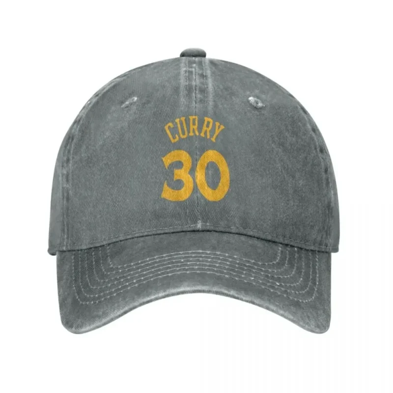2025 Summer Steph Curry Jersey Baseball Cap For Unisex Men Vintage Trucker Hat Fitted Retro Sunshade Outdoor Sun Baseball Caps