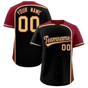 Custom Button Down Baseball Shirts Stitched Name Personalized Polyester Softball Jersey Sports Uniforms for Adults