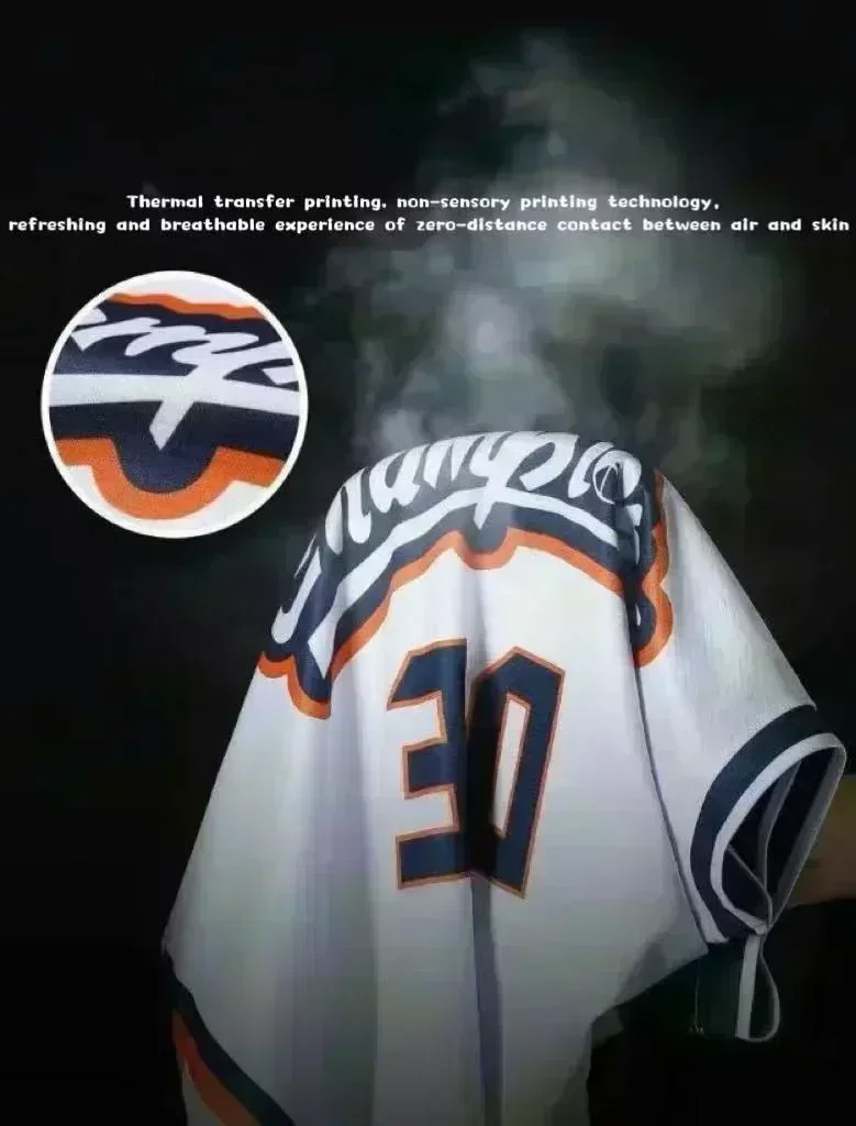 Fashionable American T-Shirt, Breathable, Splicing, Slouchy Football Jersey, Streetwear Casual, Breathable, Unisex, Short Sleeve