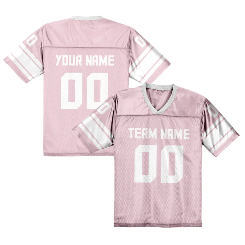 Custom American Football Jersey Orange Personalized Football Shirt with Printed Team Name Number Fans Gift for Men Women Youth