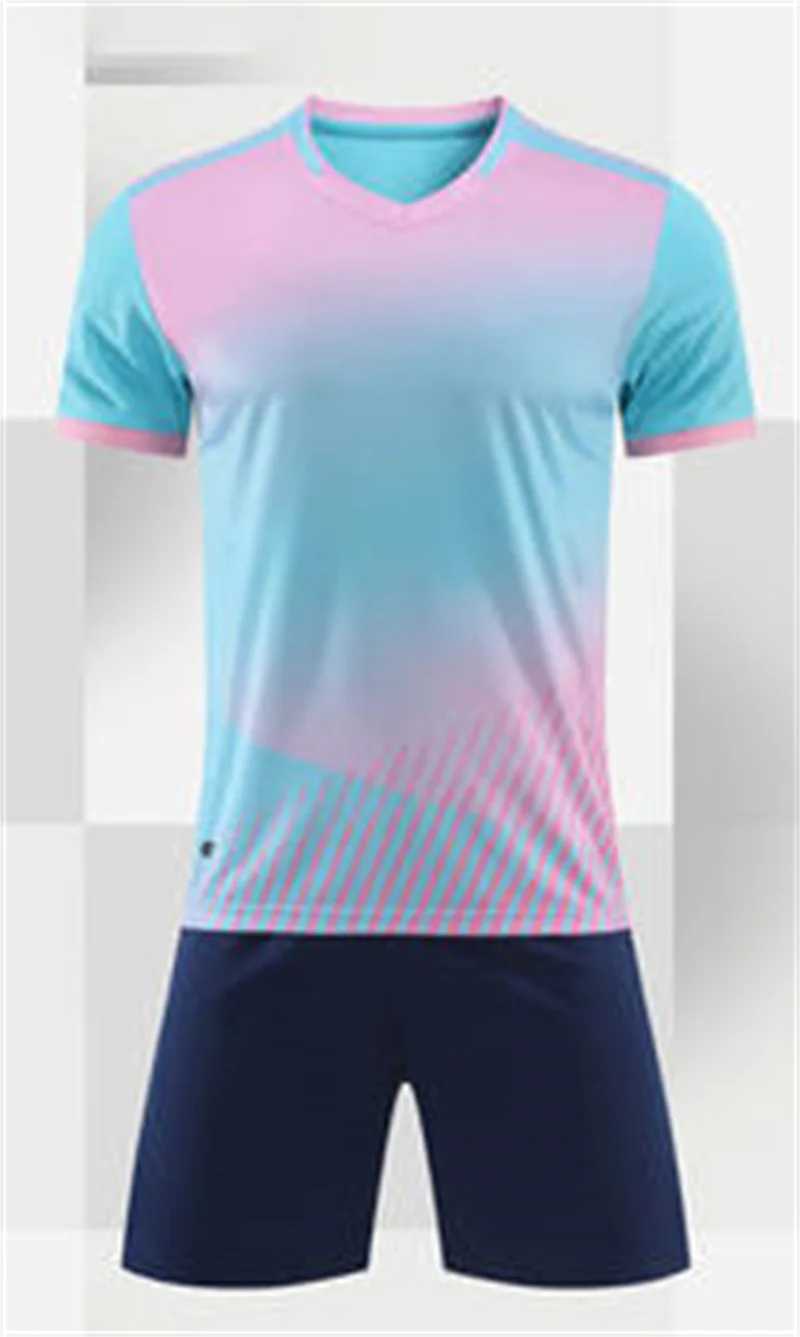 Custom Soccer Football Shirts Short Sleeve Original Adult Kids Team Jersey Sportswear Customization School Team Jerseys