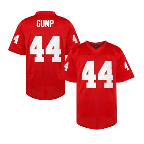 Forrest Gump #44 The Movie New Football Jersey Red Stitched Football JERSEY