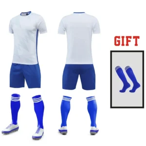 Children Men Football Team Training Tracksuit Outfit, Short Sleeve Soccer Jersey Uniform Replicas in Custom Dry Fit Mate