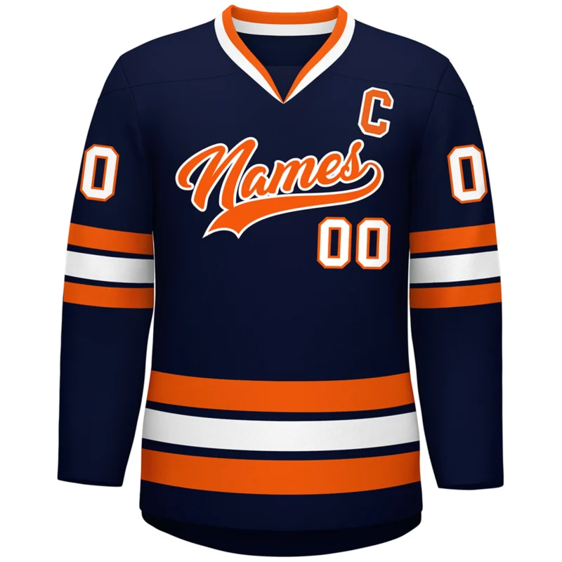 Printed Ice Hockey Jersey Customized Name & Numbers - Design Your Own Ice Hockey Jersey Competition Training Jerseys