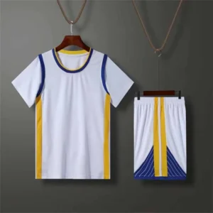 Boys Sports Suit Girls Basketball Soccer Jerseys Sets Summer Ball Clothing Outfit Kids Short Sleeve Round Neck Tops Shorts 2Pcs