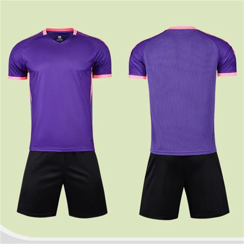 Men's Soccer Jersey High Quality Custom Kits Latest New Design Includes Shorts Features Logo Training Suit