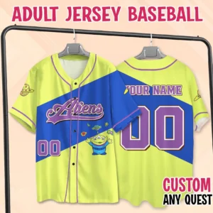 Custom Toy Story Baseball Jersey Disney Toy Story Characters Toy Story Shirt Kids Youth Adult Jersey Camisetas Estampadas