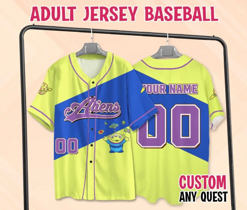 Custom Toy Story Baseball Jersey Disney Toy Story Characters Toy Story Shirt Kids Youth Adult Jersey Camisetas Estampadas