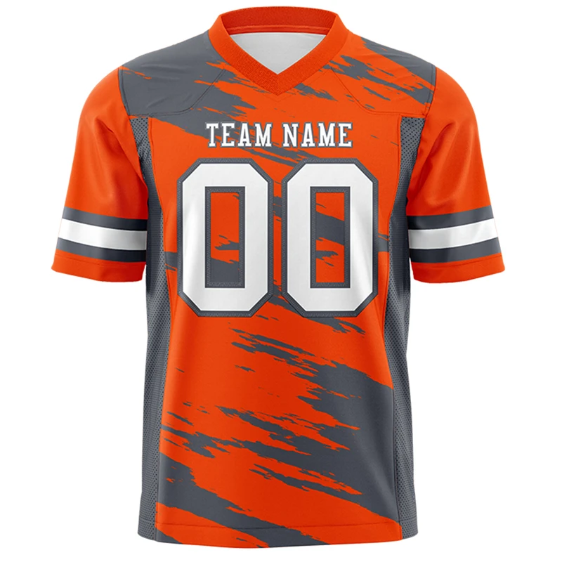 Custom Football Jerseys Custom Team Retro American Football Wear Stitched Embroidered Uniform Tracksuit
