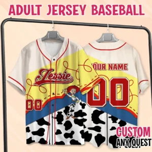 Custom Toy Story Baseball Jersey Disney Toy Story Characters Toy Story Shirt Kids Youth Adult Jersey Camisetas Estampadas