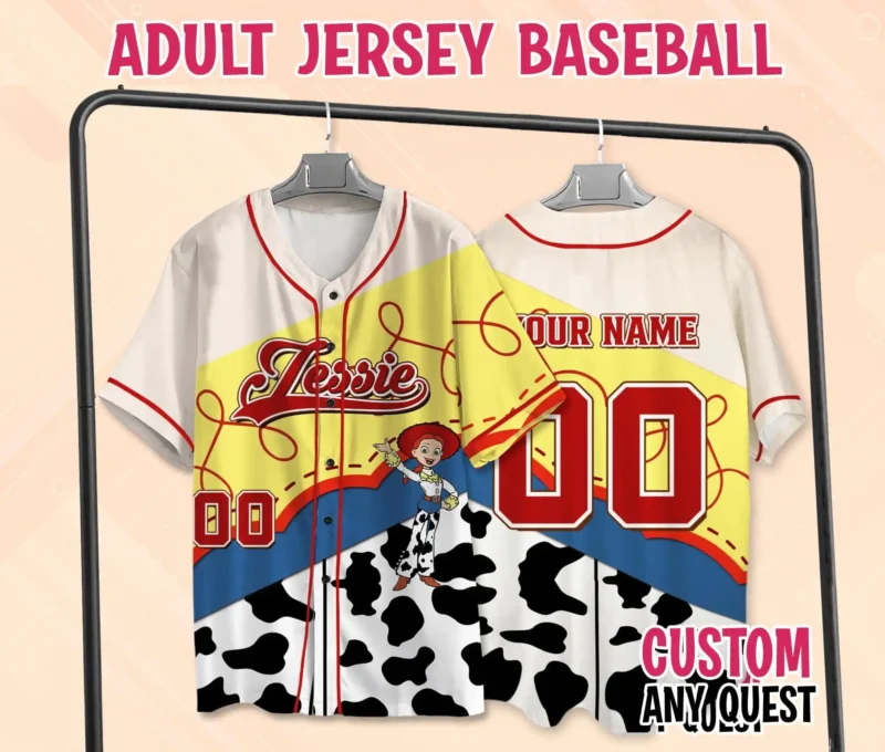 Custom Toy Story Baseball Jersey Disney Toy Story Characters Toy Story Shirt Kids Youth Adult Jersey Camisetas Estampadas