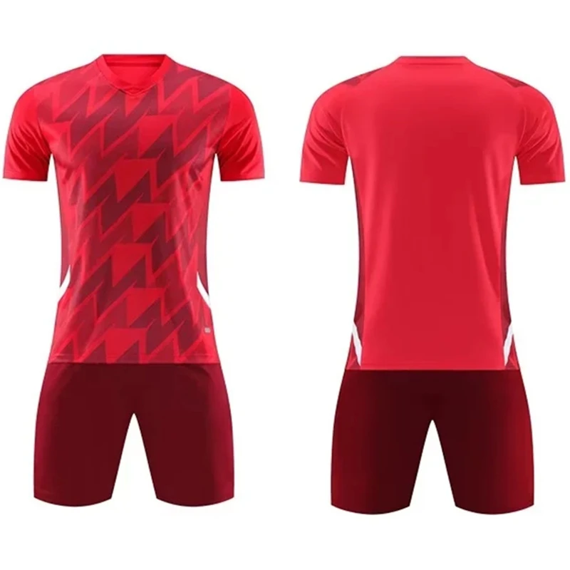 Adult Football Shirts Kit Uniform Polyester Soccer Jersey Set Custom Football Jersey