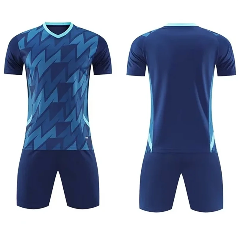 Adult Football Shirts Kit Uniform Polyester Soccer Jersey Set Custom Football Jersey