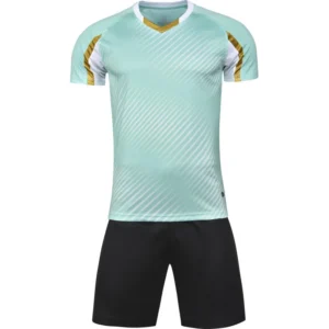 カスタマイズされたチームサッカーユニフォーム、半袖チームユニフォーム、サッカージャージ