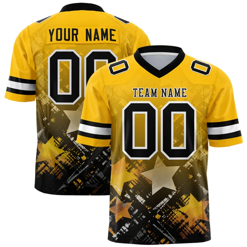 Custom Men's Letter Stitched American Football Jersey Breathable Rugby Uniform Sports Tops T-Shirts Men Clothing