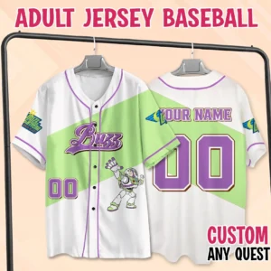 Custom Toy Story Baseball Jersey Disney Toy Story Characters Toy Story Shirt Kids Youth Adult Jersey Camisetas Estampadas