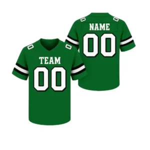Game Day Ready: Personalized Football Jersey with Custom Name Number Custom American Football Jersey V-Neck Unisex Sports Jersey