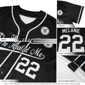 Custom Full Button Girls Baseball Jersey Stitched Name Number Personalized Polyester Softball Uniforms