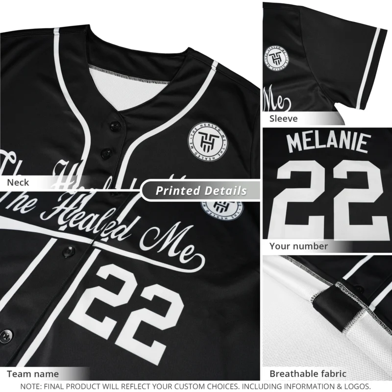 Custom Full Button Girls Baseball Jersey Stitched Name Number Personalized Polyester Softball Uniforms