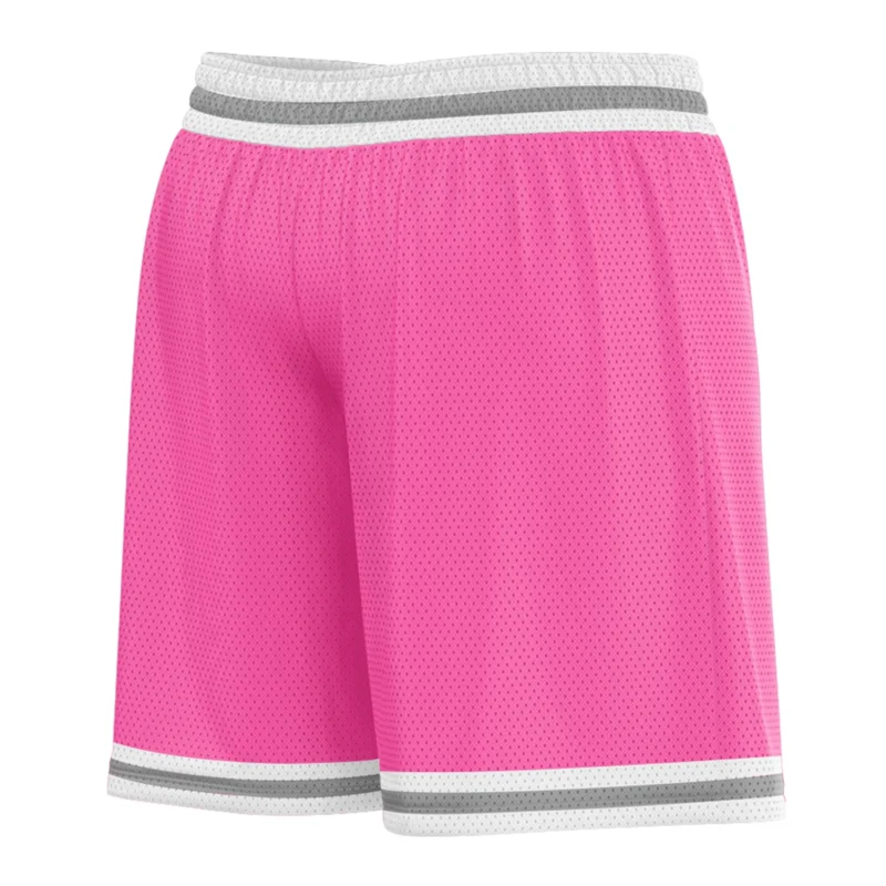 Custom Women College Basketball Shorts Double Side Custom Basketball Uniform Fashion Throwback Brand Print Numer Name 17 Color