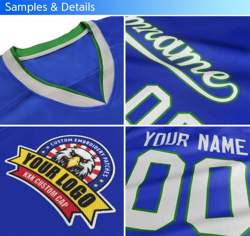 Printed Ice Hockey Jersey Customized Name & Numbers - Design Your Own Ice Hockey Jersey Competition Training Jerseys