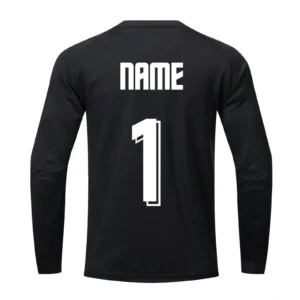 Custom Kids Men Soccer Goalkeeper Jerseys Tops Survetement Football Goalie Keeper Jersey Rugby Shirts Sport Kit Elbow Protector