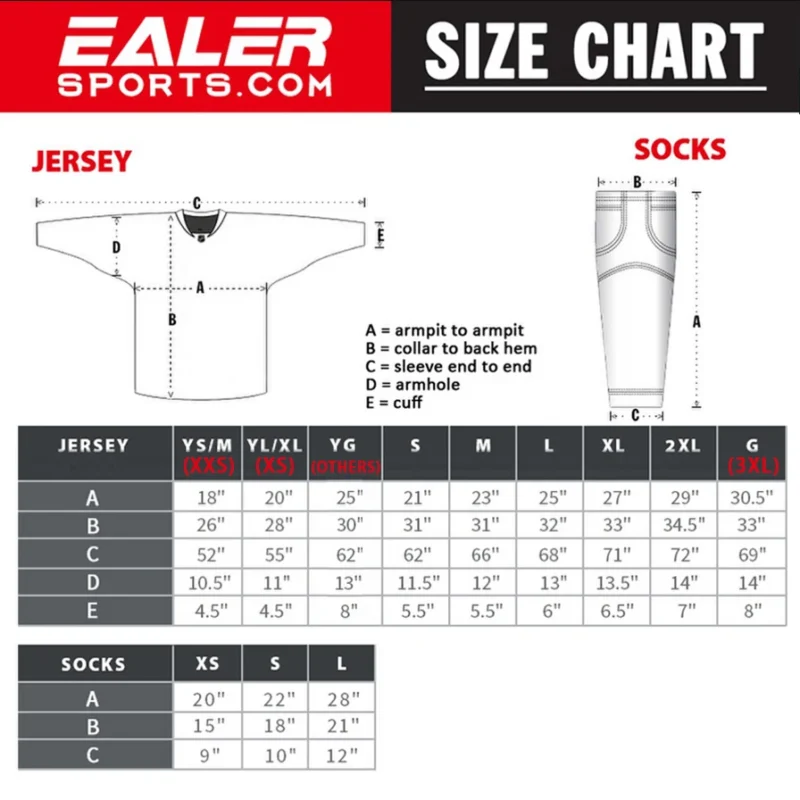 H90 Series Blank Ice Hockey Practice Jerse