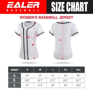 BJW80 Women's Baseball jersey Sewing embroidery cheap High-quality Outdoor sportswear
