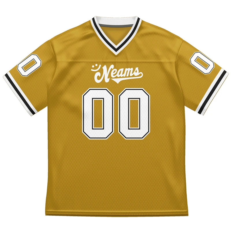 Custom Football Jerseys Customize Stitched Rugby Jersey Shirt American Retro Football Wear for Team Sports
