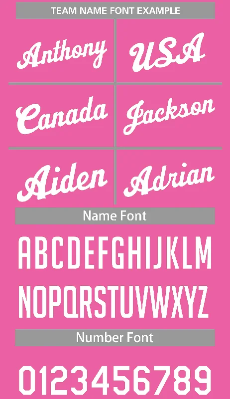 Custom Basketball Jerseys Customized High Quality Hot Pink Basketball Jerseys