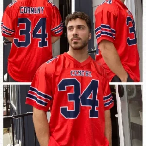 Custom Football Jerseys Retro Athletic Rugby Uniform Printed American Wear for Adults Short Plain Mesh Polyester Practice