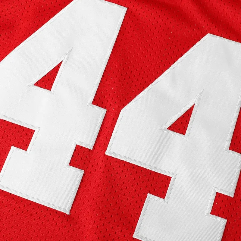 Forrest Gump #44 The Movie New Football Jersey Red Stitched Football JERSEY